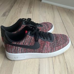 Nike AF 1 Fly Kit 2.0 University Red Black men’s size 13